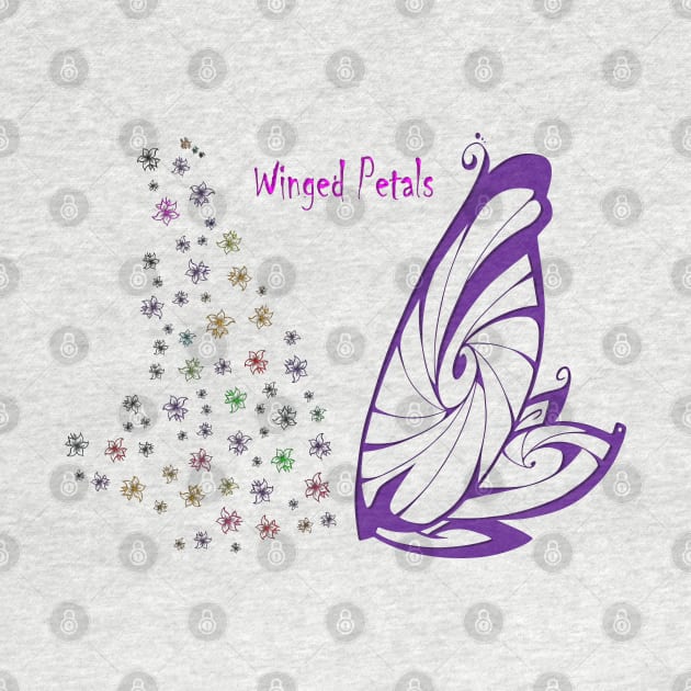 Wings Pital Butterfly Flower nature Lovers Best gift for life style by Mirak-store 